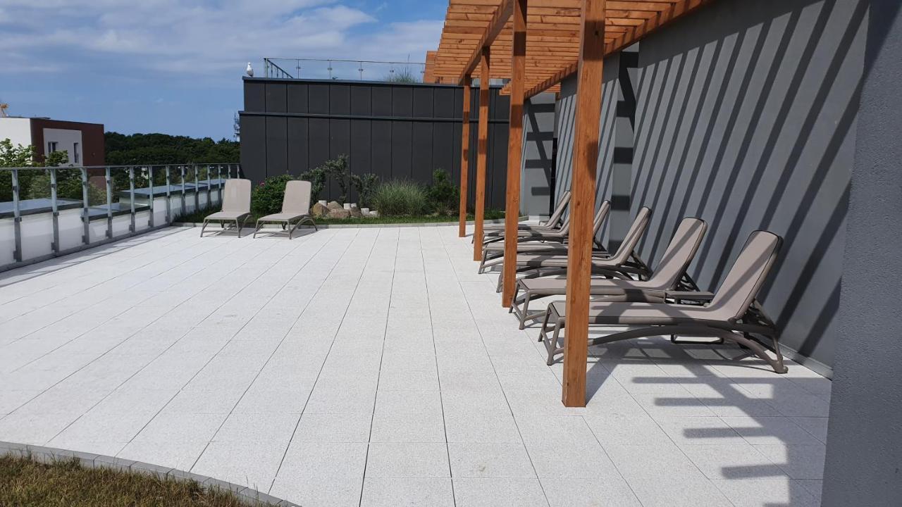 Apartament Baltyk Nadmorskie Tarasy Z Parkingiem Kołobrzeg Kültér fotó