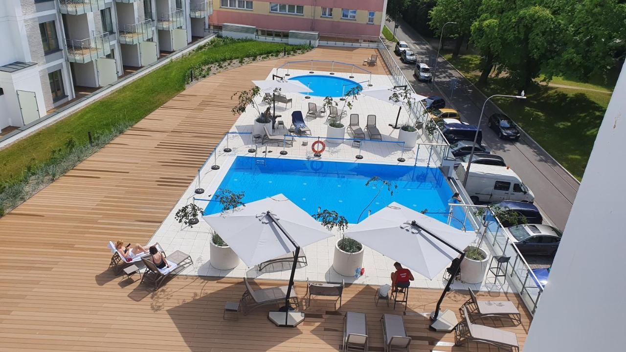 Apartament Baltyk Nadmorskie Tarasy Z Parkingiem Kołobrzeg Kültér fotó