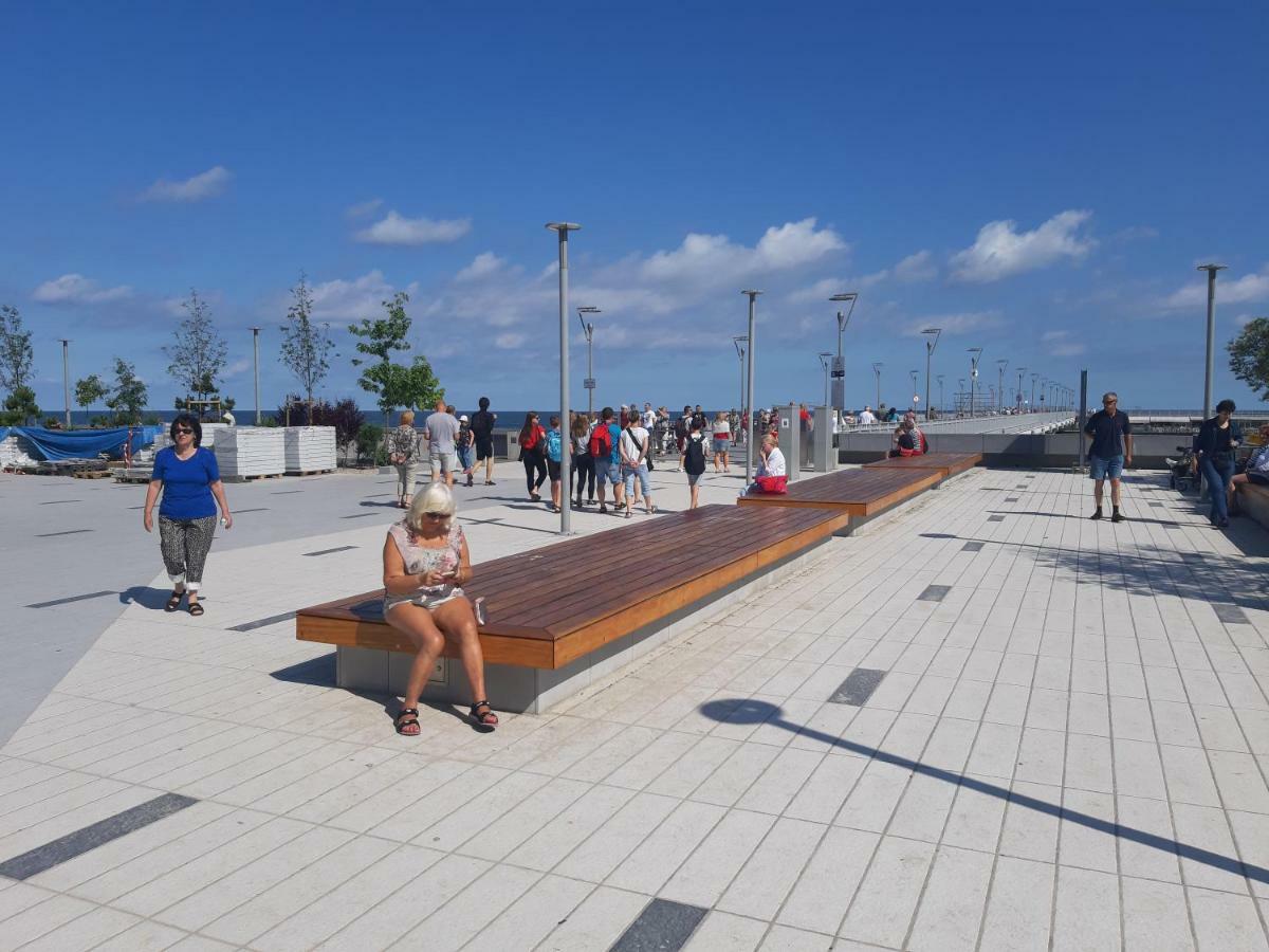Apartament Baltyk Nadmorskie Tarasy Z Parkingiem Kołobrzeg Kültér fotó